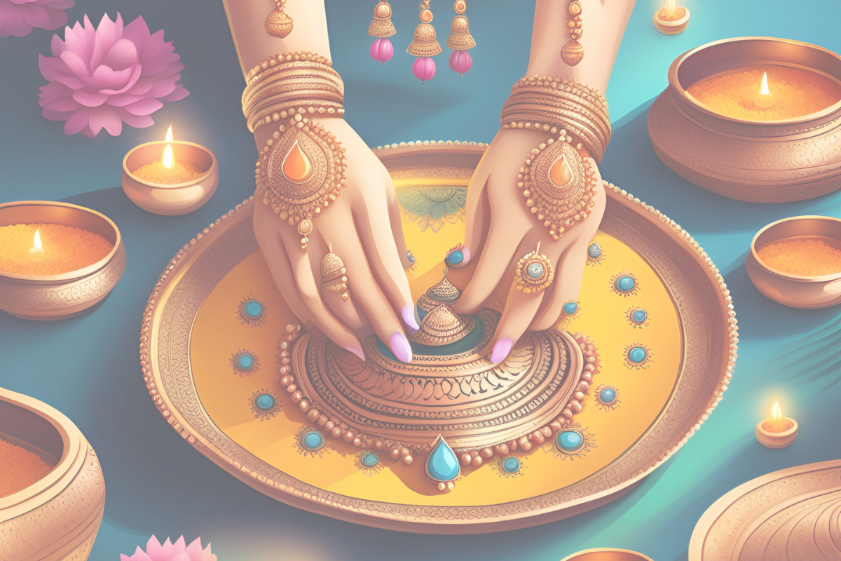 fun and unique jewellery inspirations for haldi and mehandi ceremony