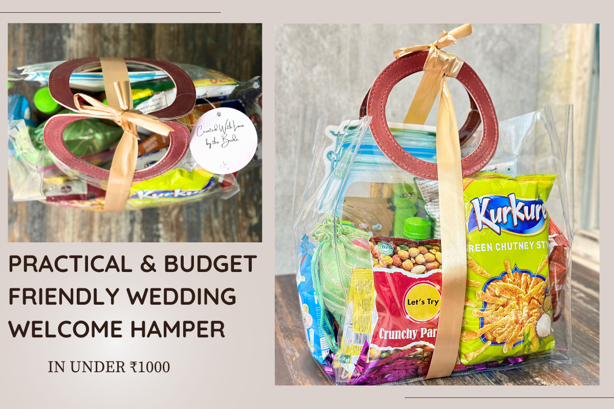 practical & budget friendly wedding welcome hamper